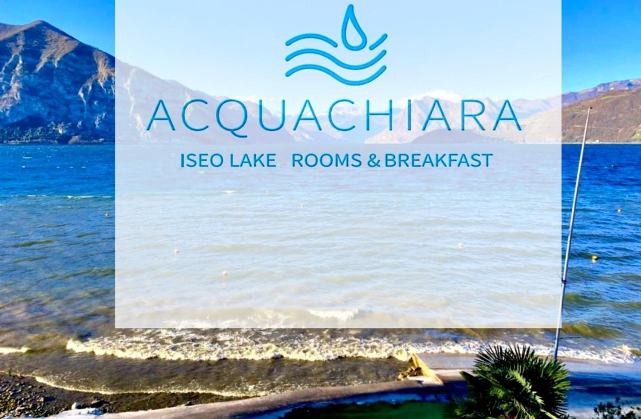 Acquachiara Iseo Deluxe Bed & Breakfast Iseo Center With Garden And Parking Inside Foresteria מראה חיצוני תמונה