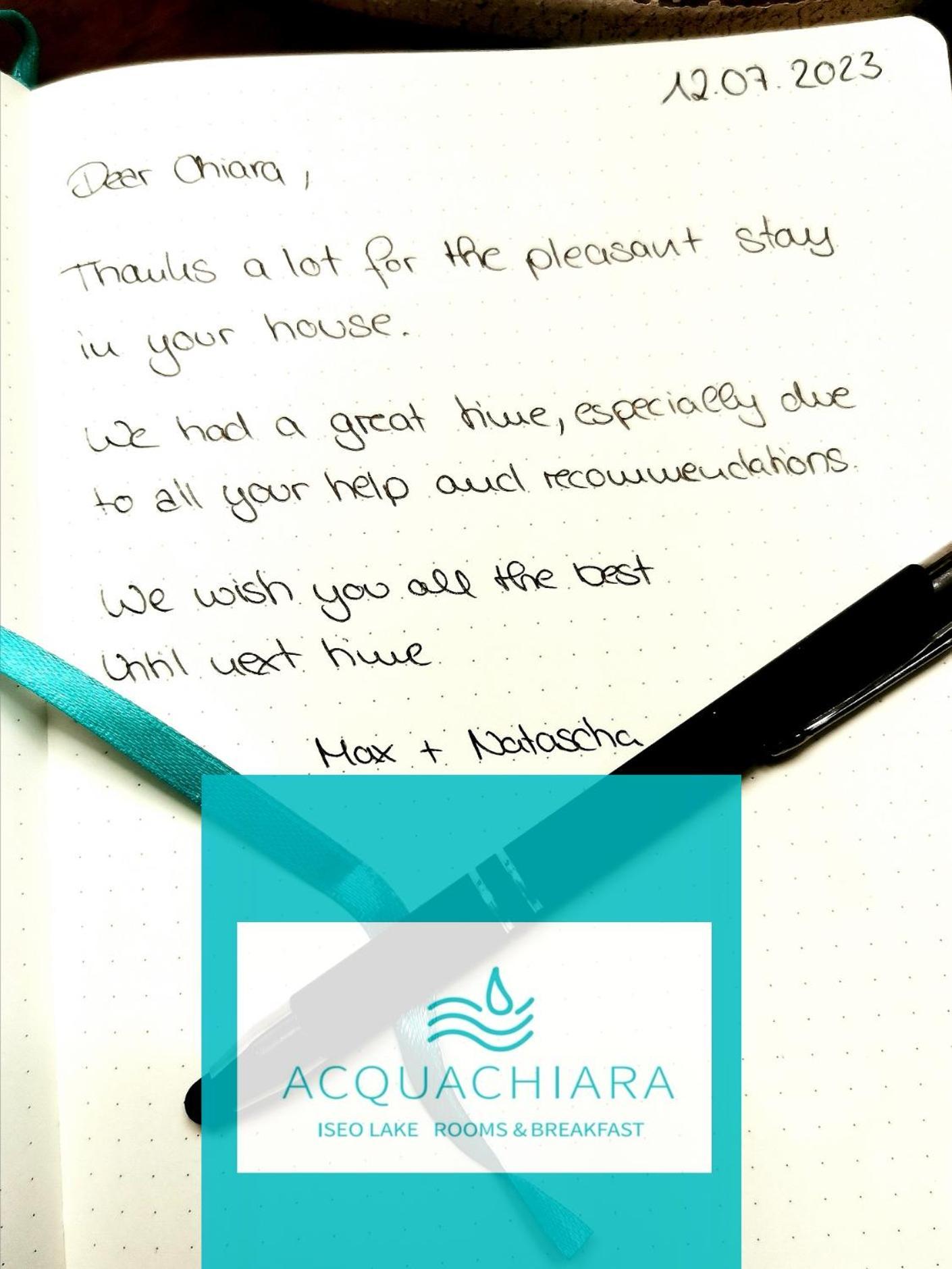 Acquachiara Iseo Deluxe Bed & Breakfast Iseo Center With Garden And Parking Inside Foresteria מראה חיצוני תמונה