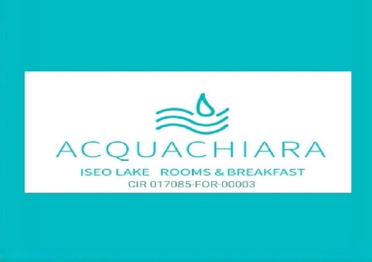 Acquachiara Iseo Deluxe Bed & Breakfast Iseo Center With Garden And Parking Inside Foresteria מראה חיצוני תמונה