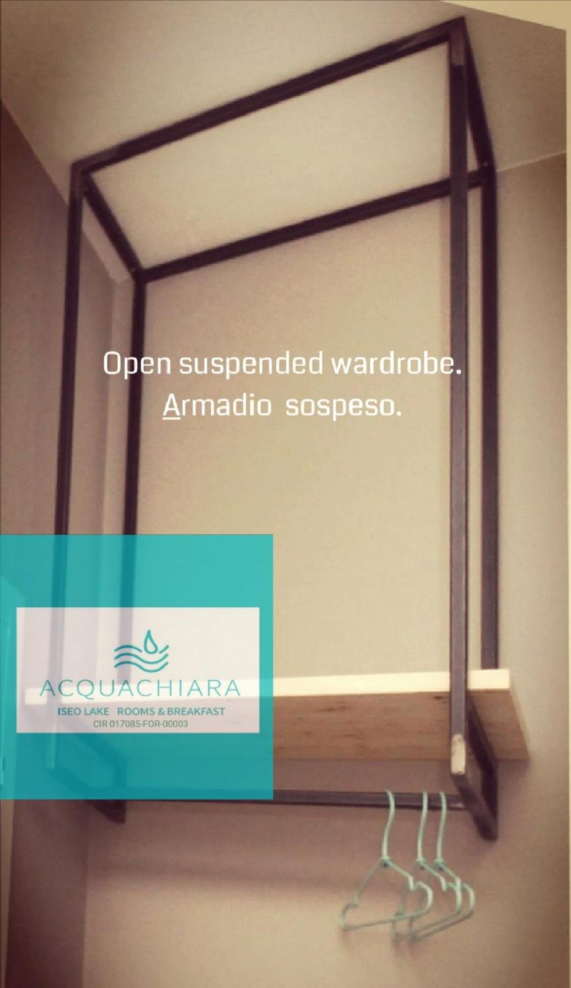 Acquachiara Iseo Deluxe Bed & Breakfast Iseo Center With Garden And Parking Inside Foresteria חדר תמונה